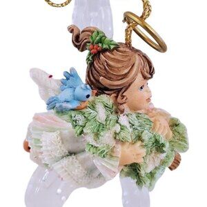 Ashton-Drake HollyDay Angel Ornament "Wishing You the Blessings of Nature"  1997